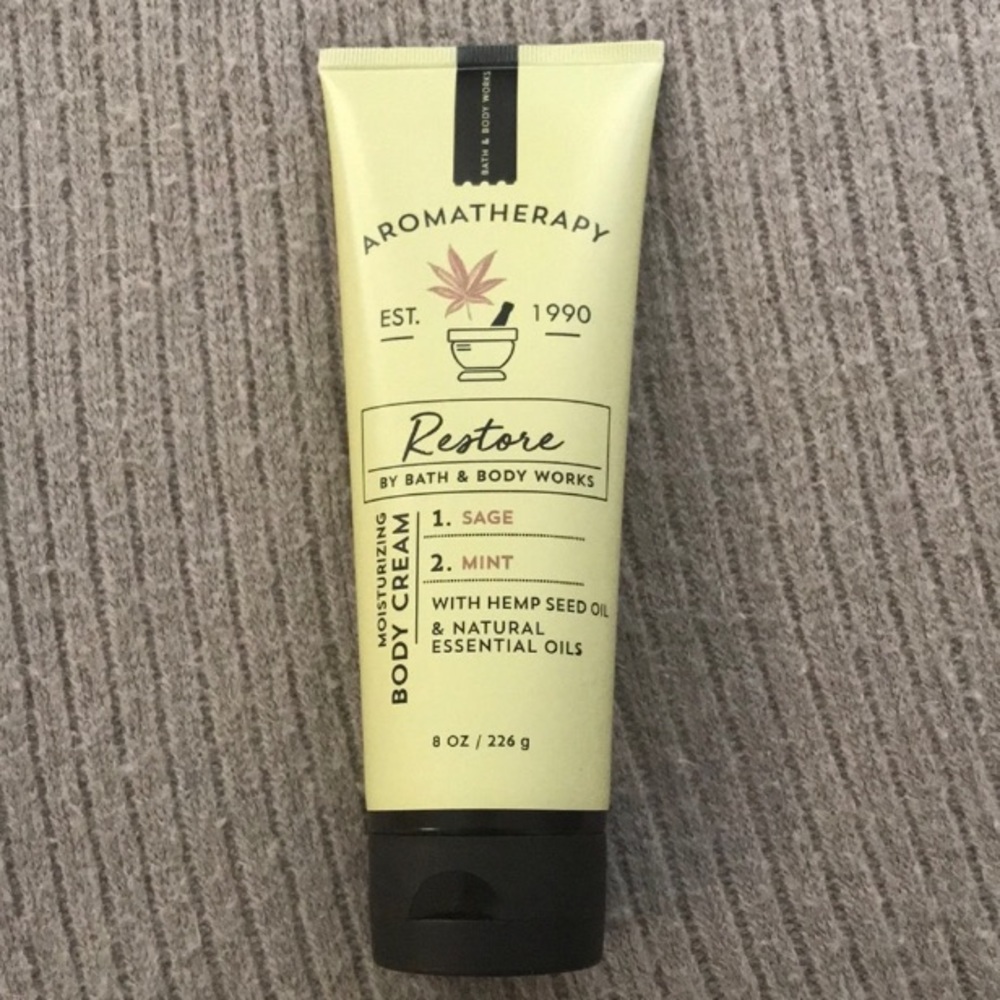 Bath & Body Works Aromatherapy Restore Sage Mint